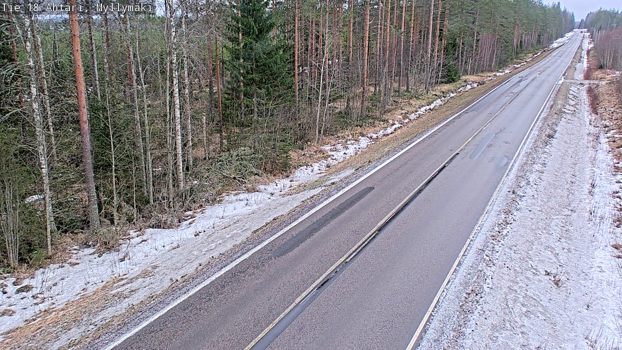 Kelikamerat Kuva Tie 18 Ähtäri, Myllymäki, Ähtäri, Etelä-Pohjanmaa