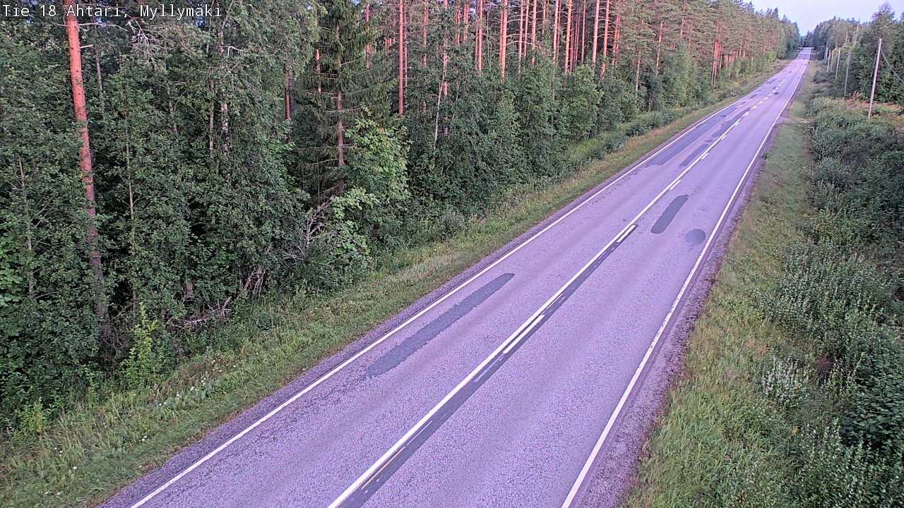 Kelikamerat Kuva Tie 18 Ähtäri, Myllymäki, Ähtäri, Etelä-Pohjanmaa