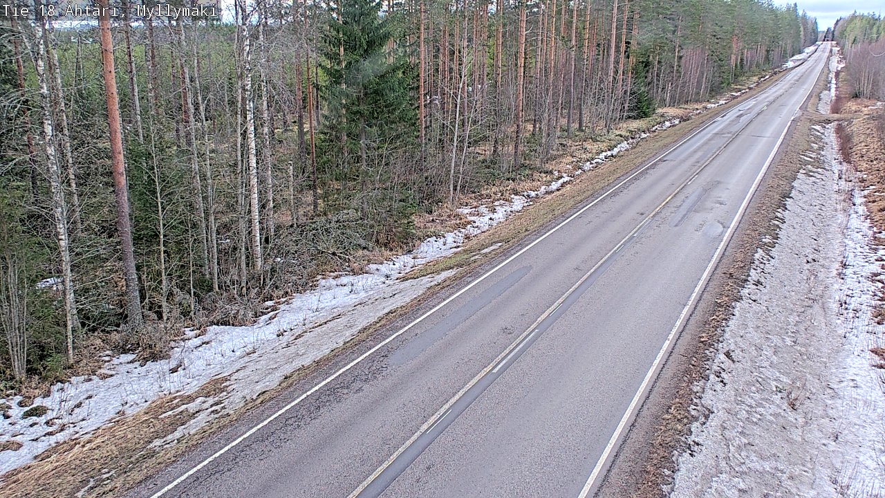 Kelikamerat Kuva Tie 18 Ähtäri, Myllymäki, Ähtäri, Etelä-Pohjanmaa