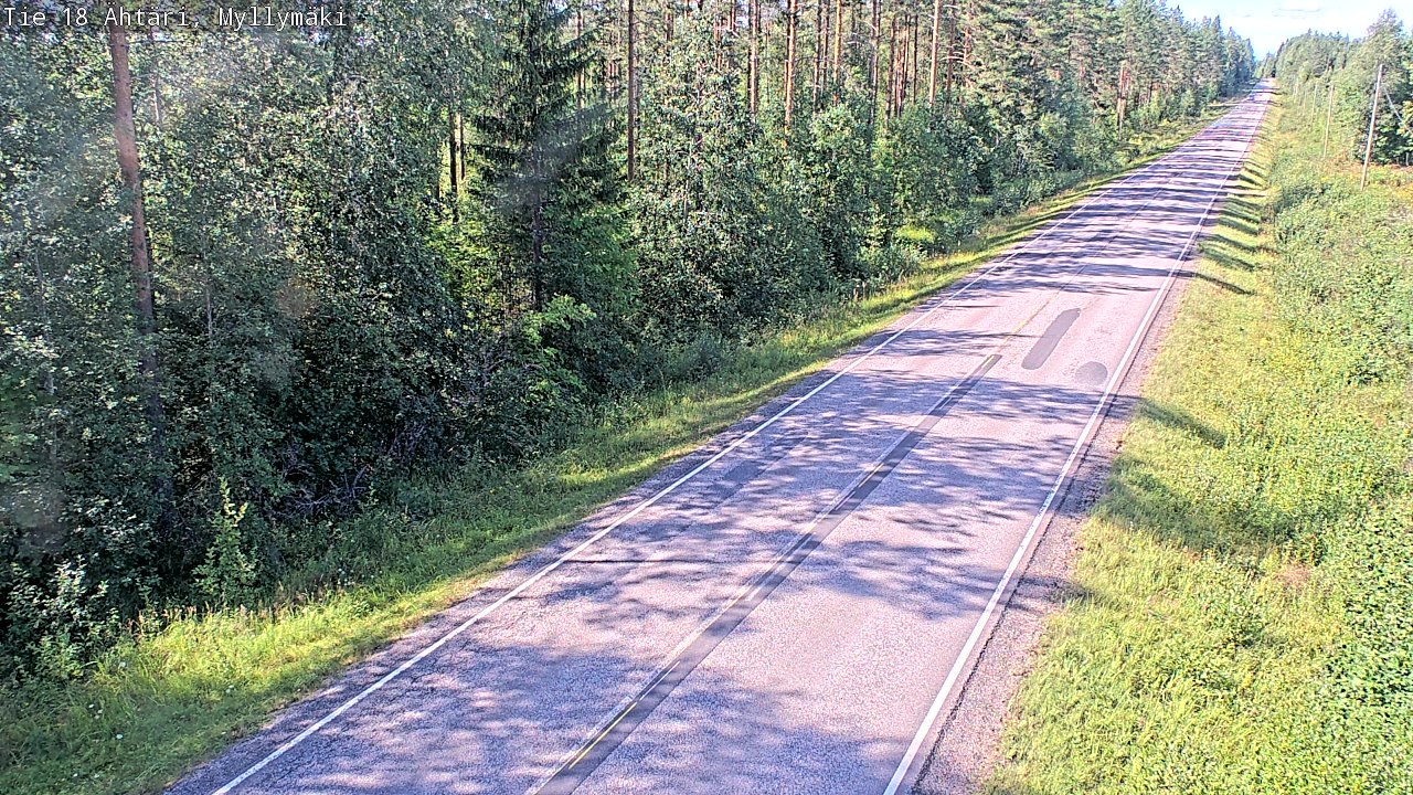 Kelikamerat Kuva Tie 18 Ähtäri, Myllymäki, Ähtäri, Etelä-Pohjanmaa