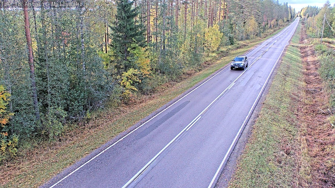 Kelikamerat Kuva Tie 18 Ähtäri, Myllymäki, Ähtäri, Etelä-Pohjanmaa
