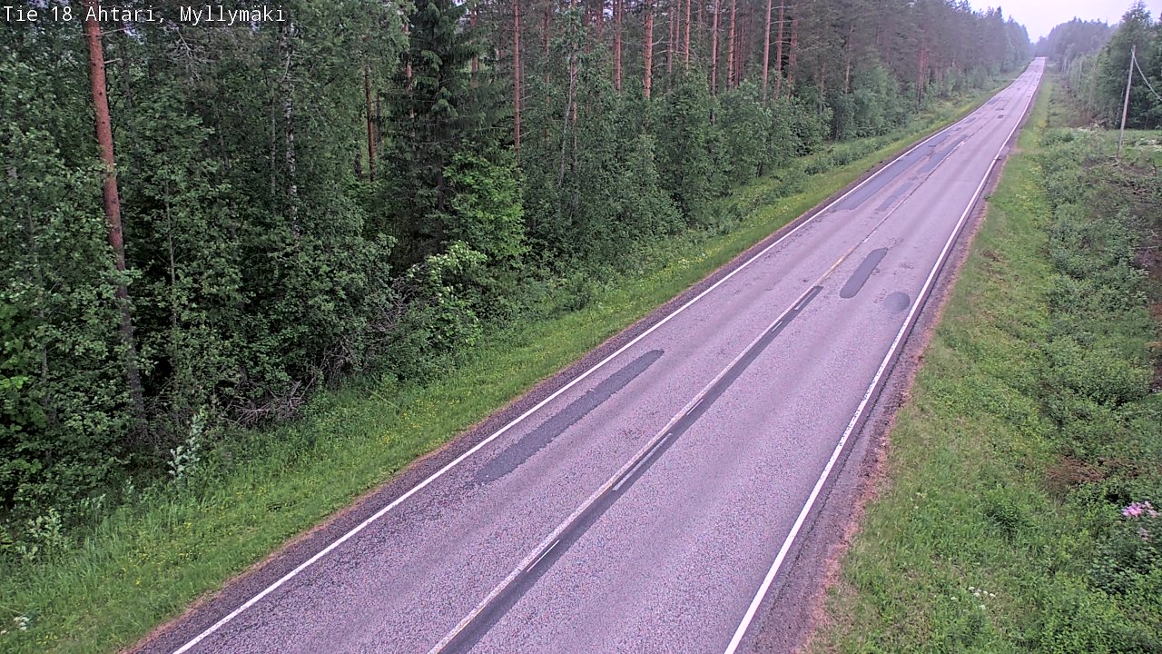 Kelikamerat Kuva Tie 18 Ähtäri, Myllymäki, Ähtäri, Etelä-Pohjanmaa
