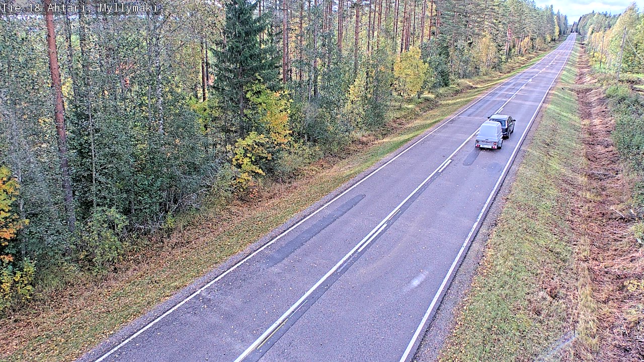 Kelikamerat Kuva Tie 18 Ähtäri, Myllymäki, Ähtäri, Etelä-Pohjanmaa