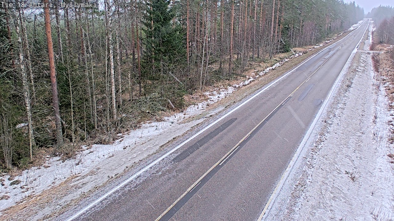 Kelikamerat Kuva Tie 18 Ähtäri, Myllymäki, Ähtäri, Etelä-Pohjanmaa