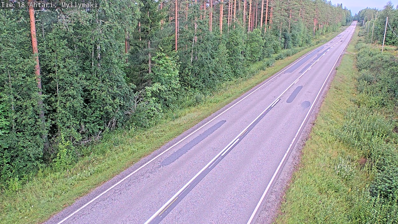 Kelikamerat Kuva Tie 18 Ähtäri, Myllymäki, Ähtäri, Etelä-Pohjanmaa