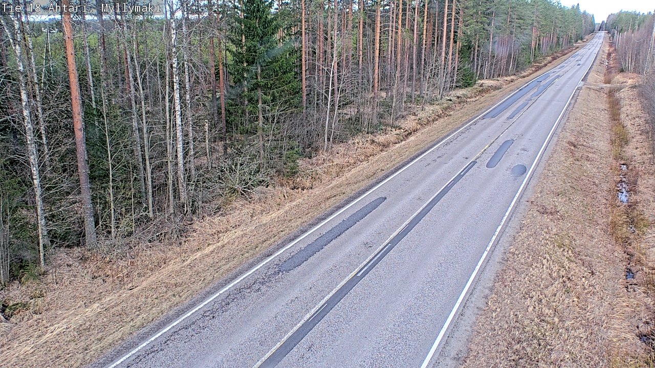 Kelikamerat Kuva Tie 18 Ähtäri, Myllymäki, Ähtäri, Etelä-Pohjanmaa