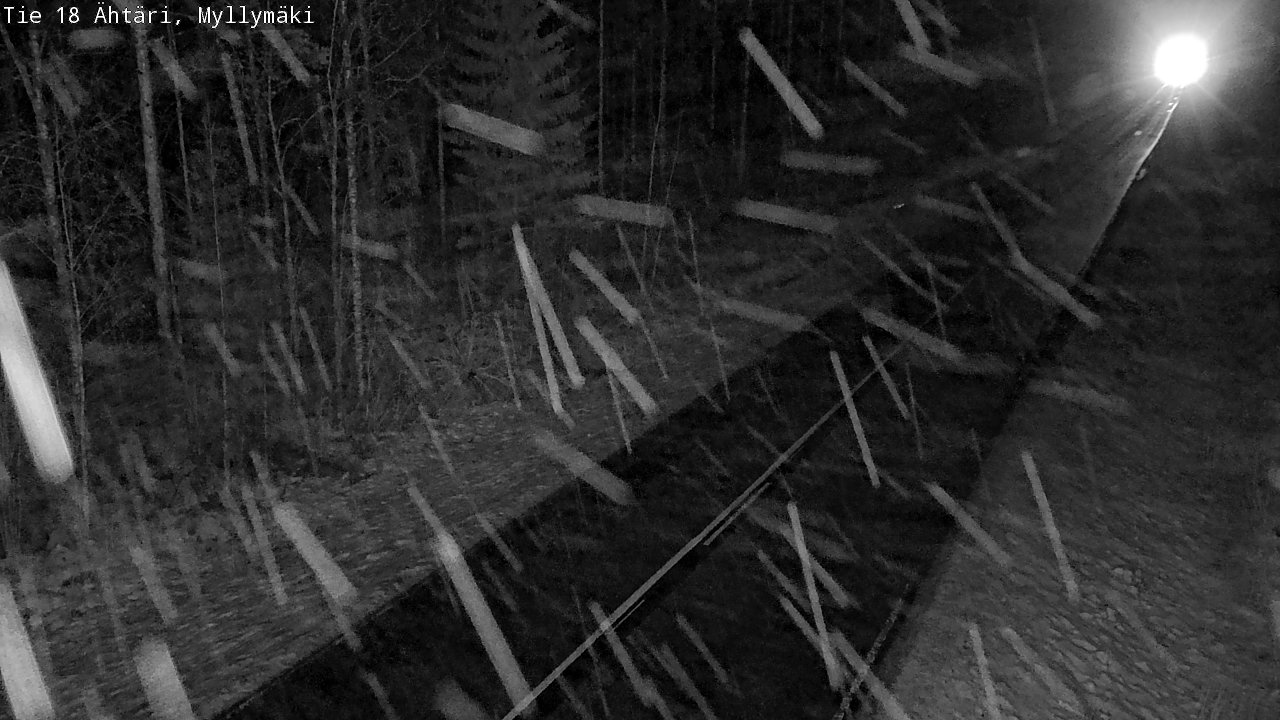 Weather Camera Image Road 18 Ähtäri, Myllymäki, Ähtäri, Etelä-Pohjanmaa