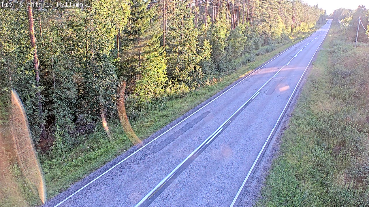 Kelikamerat Kuva Tie 18 Ähtäri, Myllymäki, Ähtäri, Etelä-Pohjanmaa
