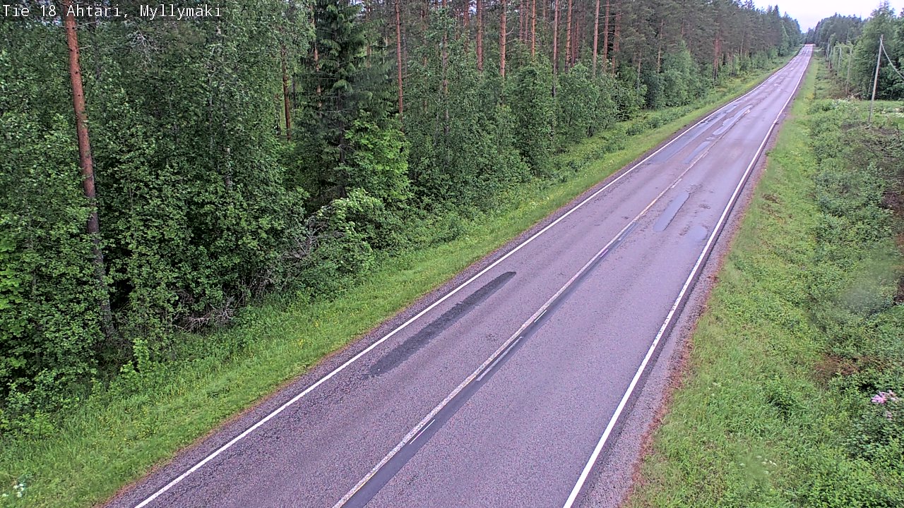 Kelikamerat Kuva Tie 18 Ähtäri, Myllymäki, Ähtäri, Etelä-Pohjanmaa