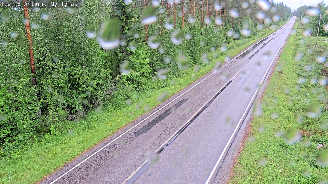 Weather Camera Image Väg 18 Etseri, Myllymäki, Ähtäri, Etelä-Pohjanmaa