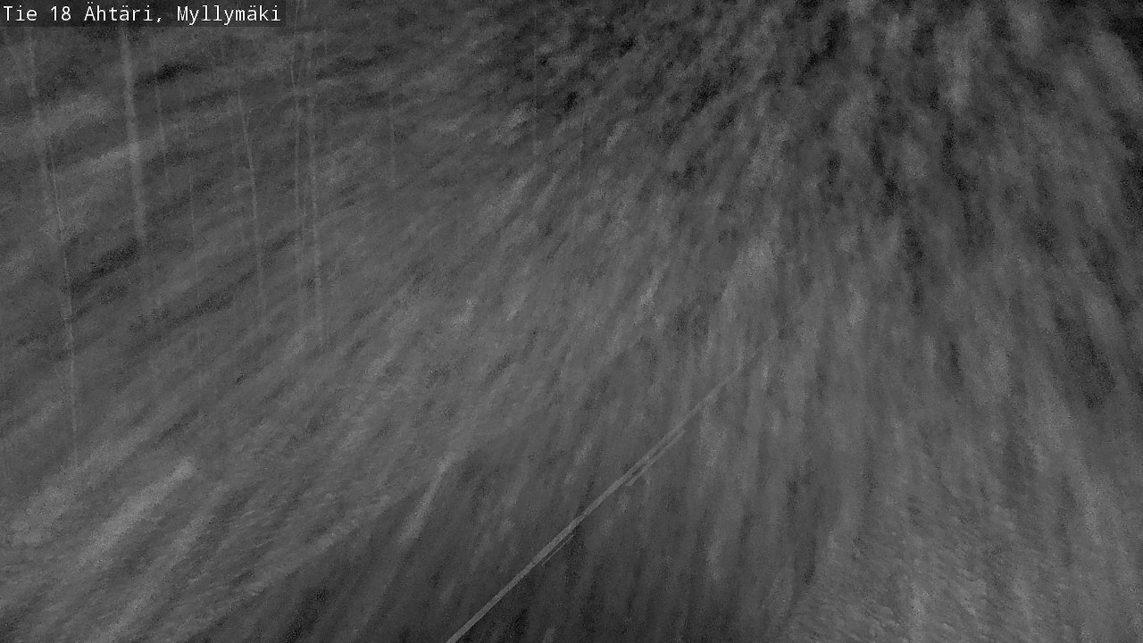 Weather Camera Image Road 18 Ähtäri, Myllymäki, Ähtäri, Etelä-Pohjanmaa