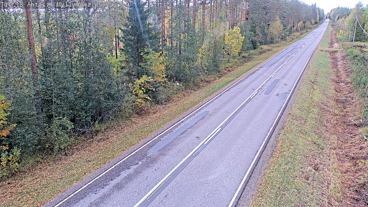 Kelikamerat Kuva Tie 18 Ähtäri, Myllymäki, Ähtäri, Etelä-Pohjanmaa