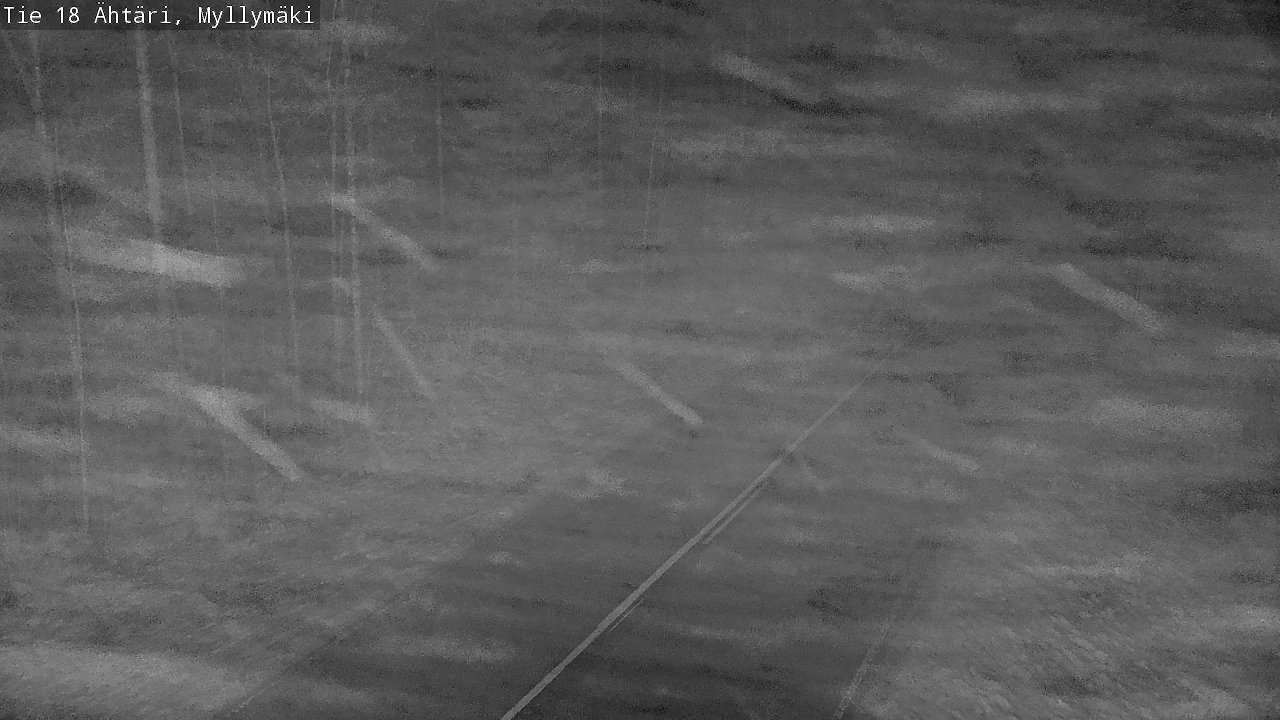 Weather Camera Image Road 18 Ähtäri, Myllymäki, Ähtäri, Etelä-Pohjanmaa