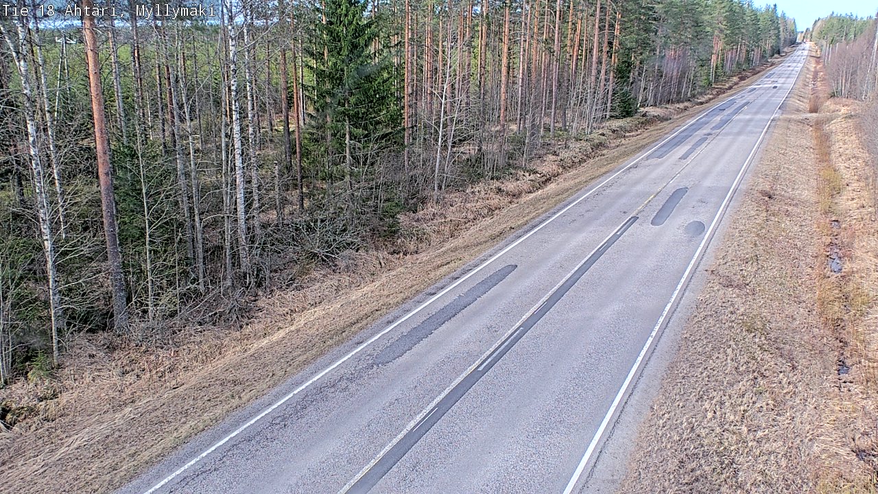 Kelikamerat Kuva Tie 18 Ähtäri, Myllymäki, Ähtäri, Etelä-Pohjanmaa