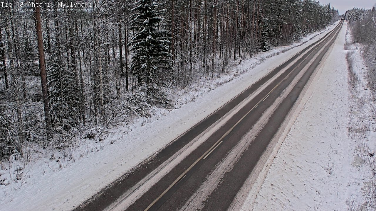 Kelikamerat Kuva Tie 18 Ähtäri, Myllymäki, Ähtäri, Etelä-Pohjanmaa