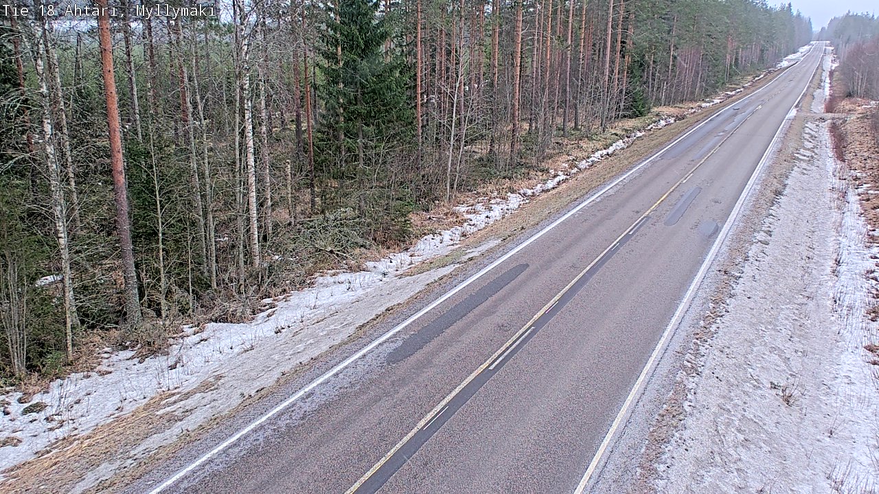 Kelikamerat Kuva Tie 18 Ähtäri, Myllymäki, Ähtäri, Etelä-Pohjanmaa