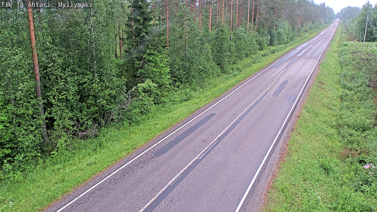 Kelikamerat Kuva Tie 18 Ähtäri, Myllymäki, Ähtäri, Etelä-Pohjanmaa