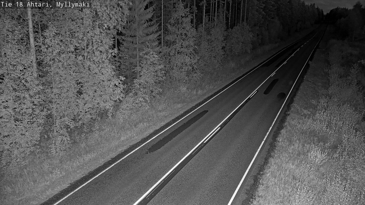 Kelikamerat Kuva Tie 18 Ähtäri, Myllymäki, Ähtäri, Etelä-Pohjanmaa