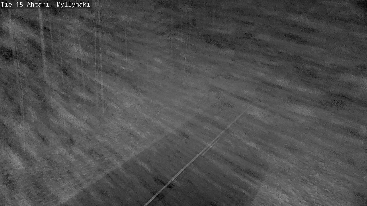 Weather Camera Image Road 18 Ähtäri, Myllymäki, Ähtäri, Etelä-Pohjanmaa
