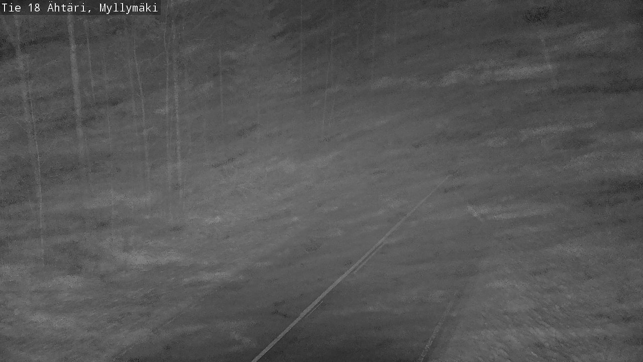 Weather Camera Image Road 18 Ähtäri, Myllymäki, Ähtäri, Etelä-Pohjanmaa