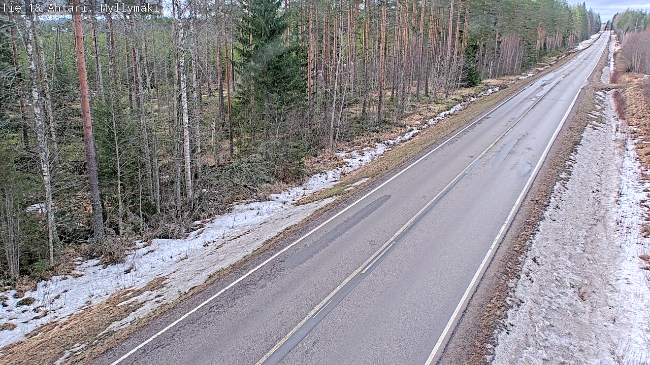 Kelikamerat Kuva Tie 18 Ähtäri, Myllymäki, Ähtäri, Etelä-Pohjanmaa