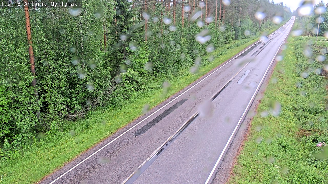 Kelikamerat Kuva Tie 18 Ähtäri, Myllymäki, Ähtäri, Etelä-Pohjanmaa