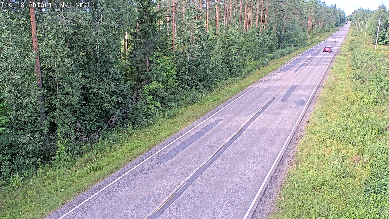 Kelikamerat Kuva Tie 18 Ähtäri, Myllymäki, Ähtäri, Etelä-Pohjanmaa