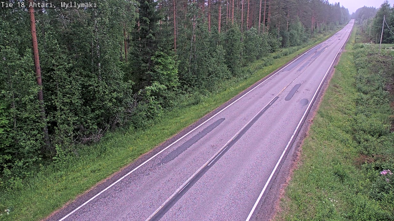 Kelikamerat Kuva Tie 18 Ähtäri, Myllymäki, Ähtäri, Etelä-Pohjanmaa