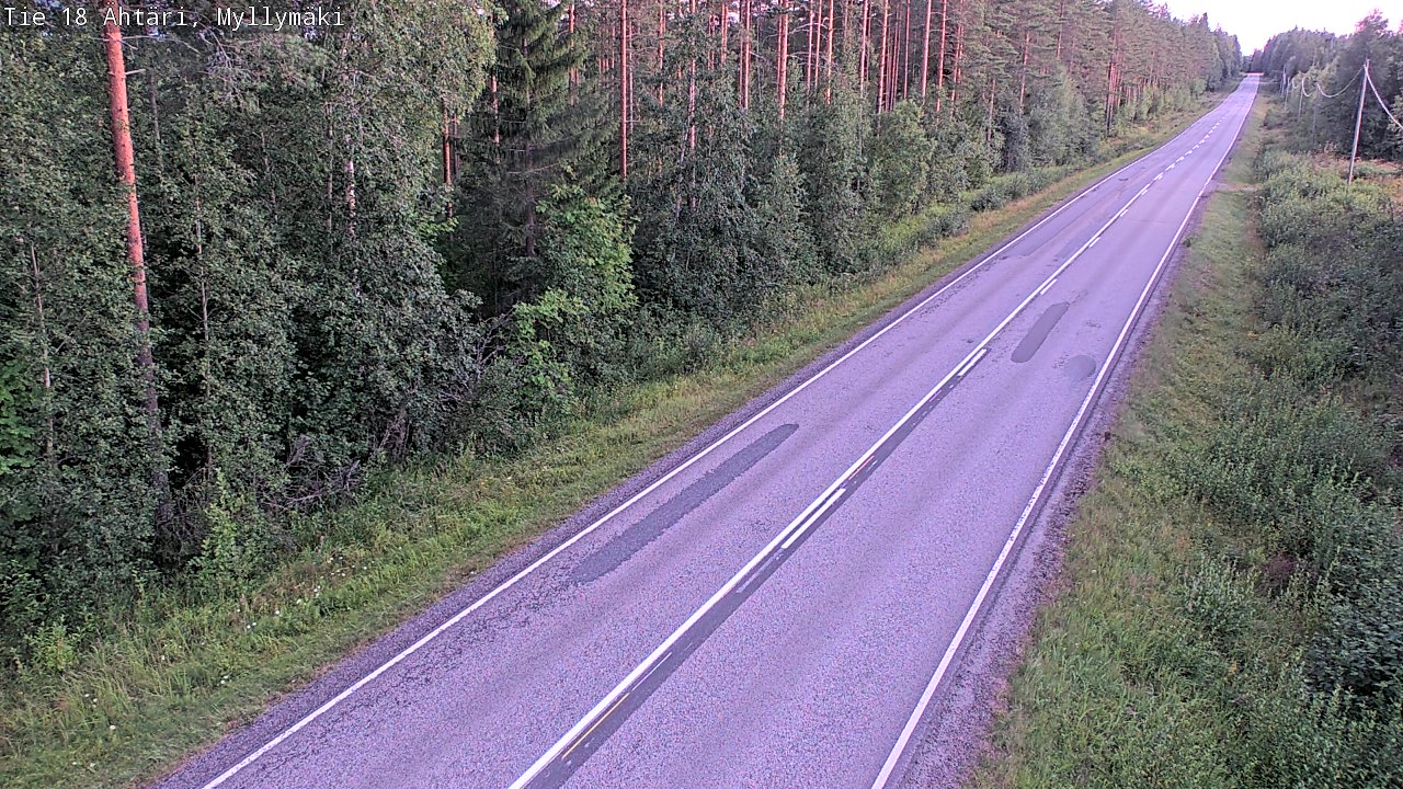 Kelikamerat Kuva Tie 18 Ähtäri, Myllymäki, Ähtäri, Etelä-Pohjanmaa