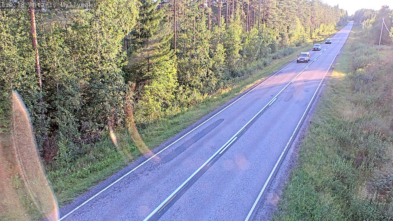 Kelikamerat Kuva Tie 18 Ähtäri, Myllymäki, Ähtäri, Etelä-Pohjanmaa