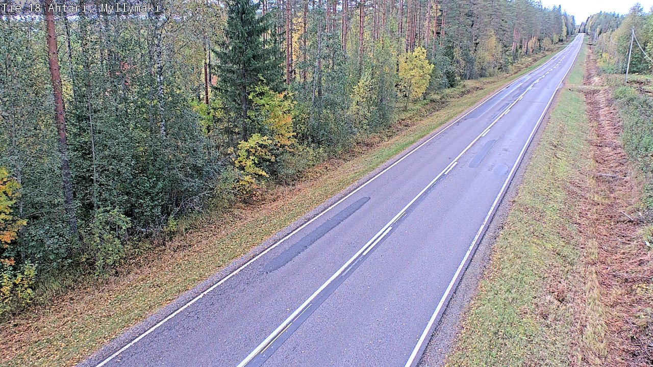 Kelikamerat Kuva Tie 18 Ähtäri, Myllymäki, Ähtäri, Etelä-Pohjanmaa