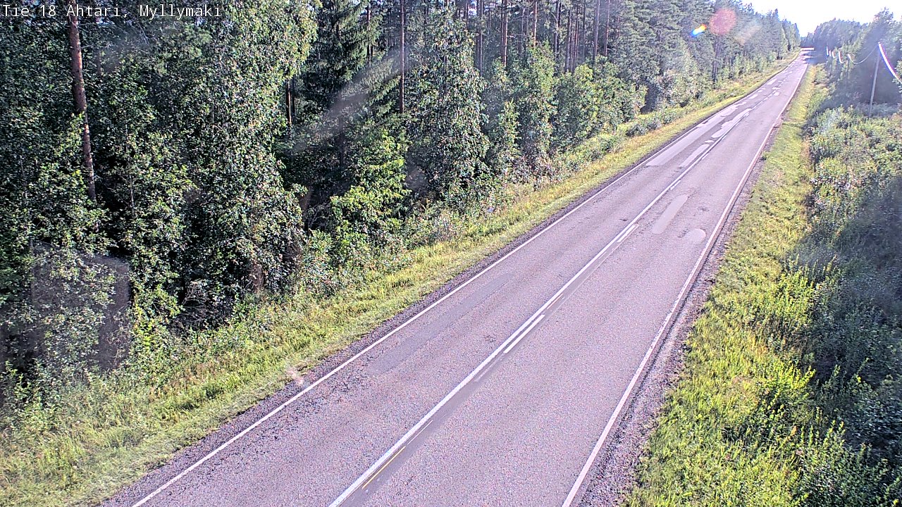 Kelikamerat Kuva Tie 18 Ähtäri, Myllymäki, Ähtäri, Etelä-Pohjanmaa