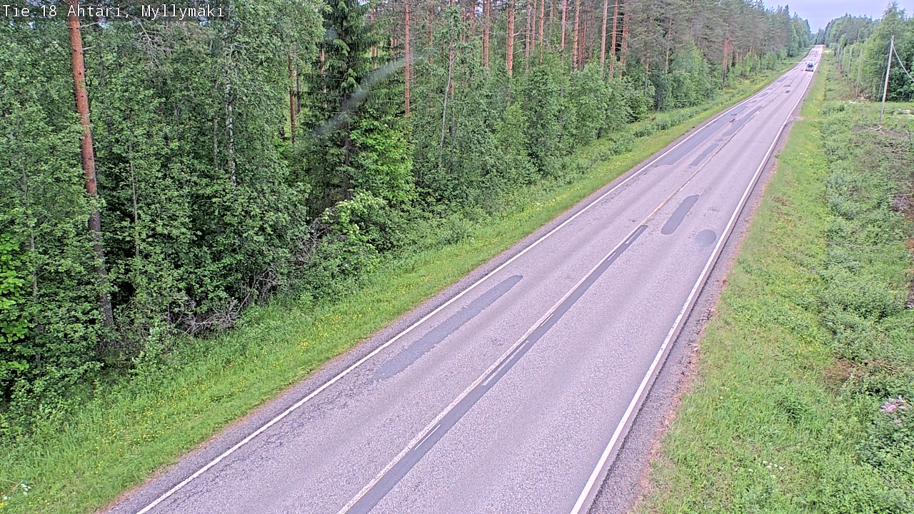 Kelikamerat Kuva Tie 18 Ähtäri, Myllymäki, Ähtäri, Etelä-Pohjanmaa