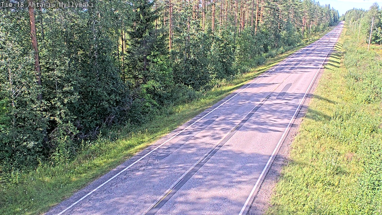 Kelikamerat Kuva Tie 18 Ähtäri, Myllymäki, Ähtäri, Etelä-Pohjanmaa
