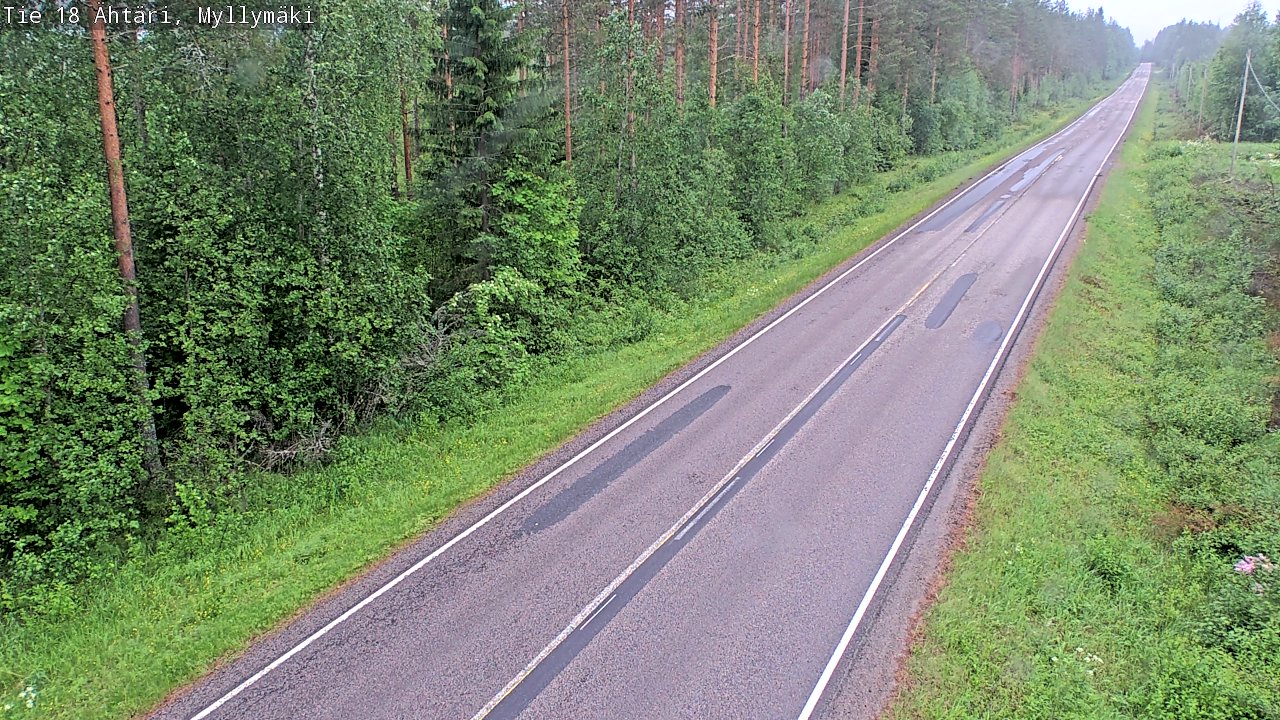 Kelikamerat Kuva Tie 18 Ähtäri, Myllymäki, Ähtäri, Etelä-Pohjanmaa