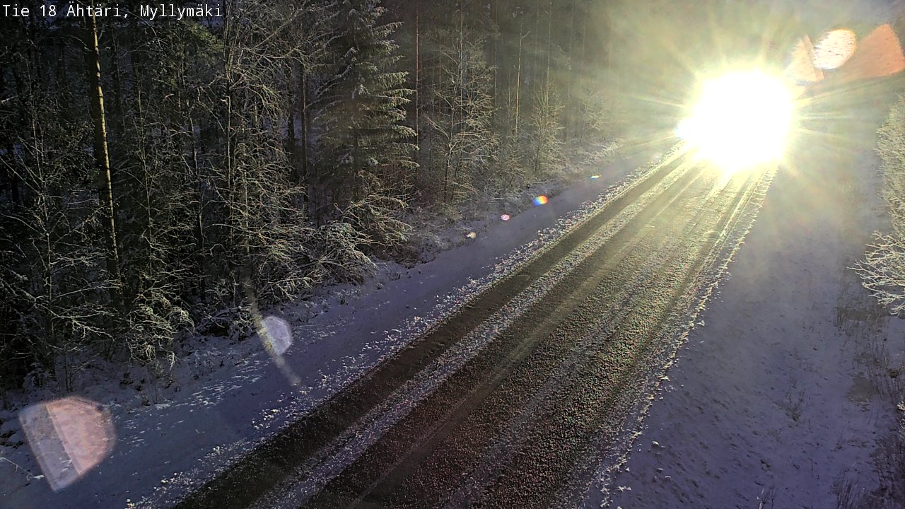 Kelikamerat Kuva Tie 18 Ähtäri, Myllymäki, Ähtäri, Etelä-Pohjanmaa