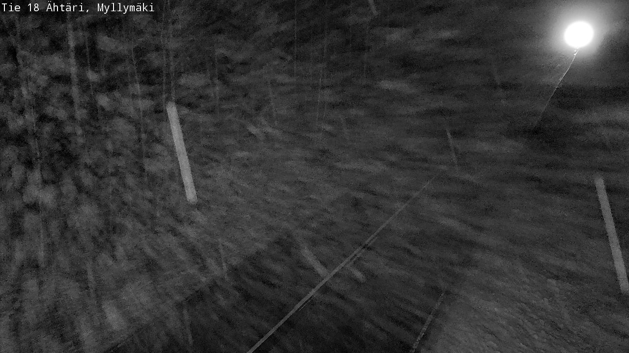 Weather Camera Image Road 18 Ähtäri, Myllymäki, Ähtäri, Etelä-Pohjanmaa