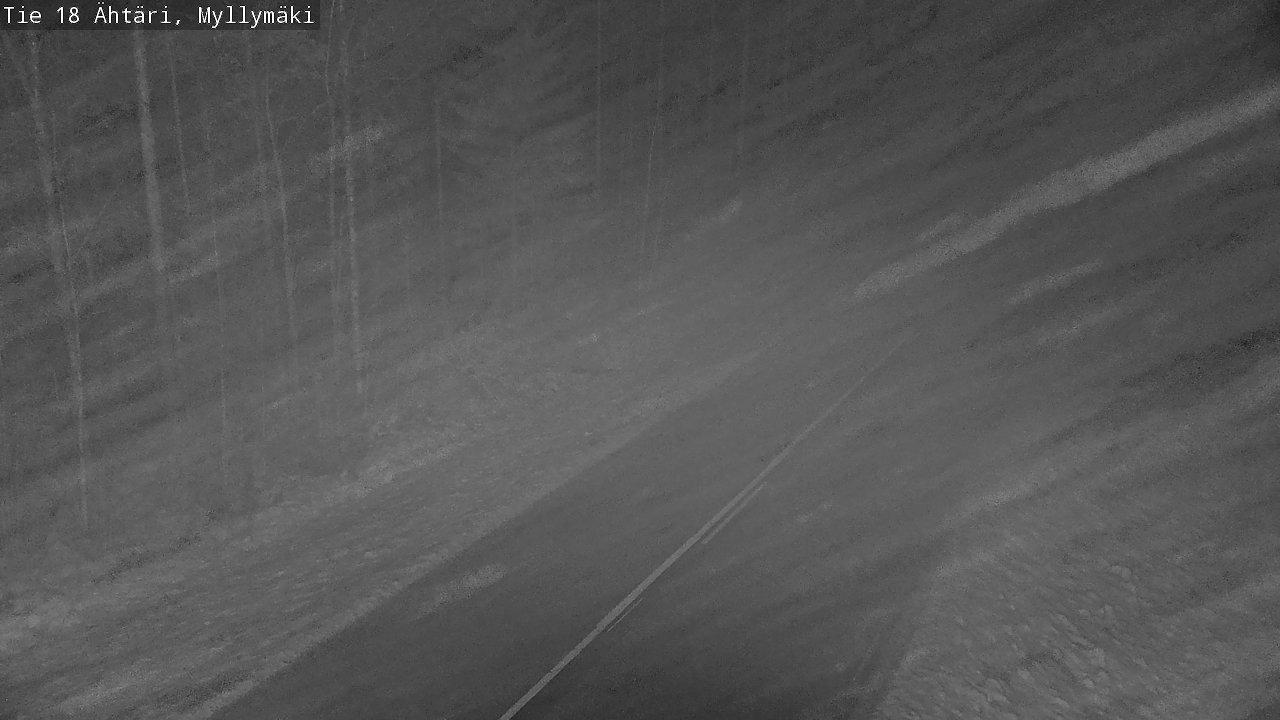 Weather Camera Image Road 18 Ähtäri, Myllymäki, Ähtäri, Etelä-Pohjanmaa