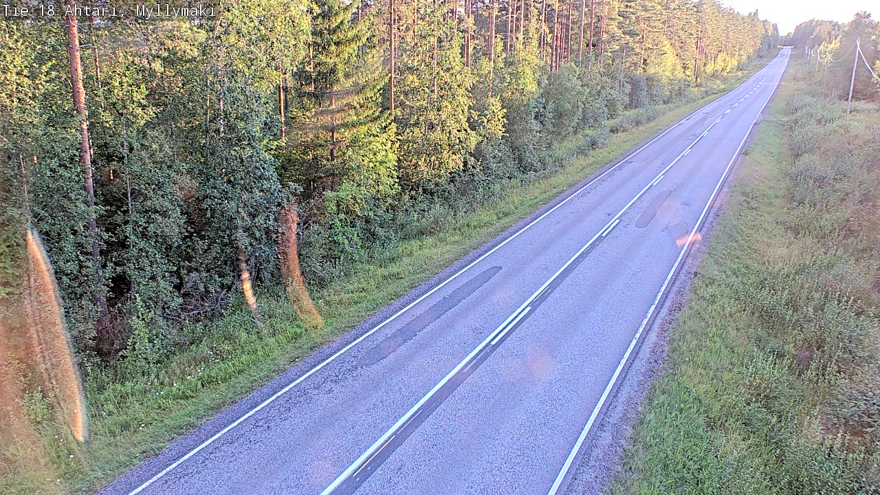 Kelikamerat Kuva Tie 18 Ähtäri, Myllymäki, Ähtäri, Etelä-Pohjanmaa