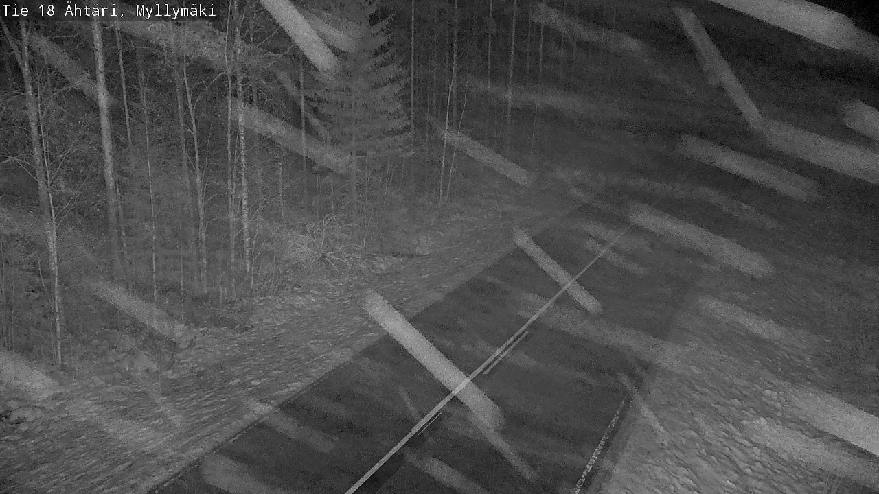 Weather Camera Image Road 18 Ähtäri, Myllymäki, Ähtäri, Etelä-Pohjanmaa