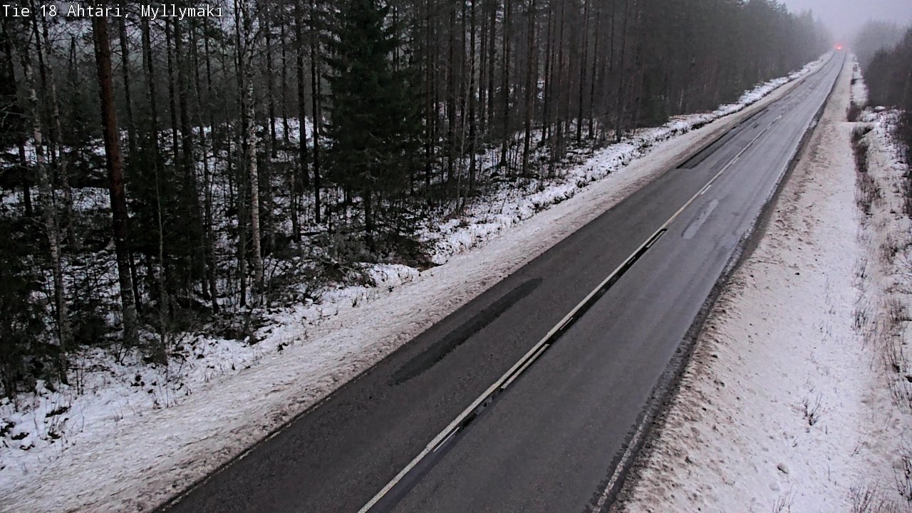 Weather Camera Image Road 18 Ähtäri, Myllymäki, Ähtäri, Etelä-Pohjanmaa