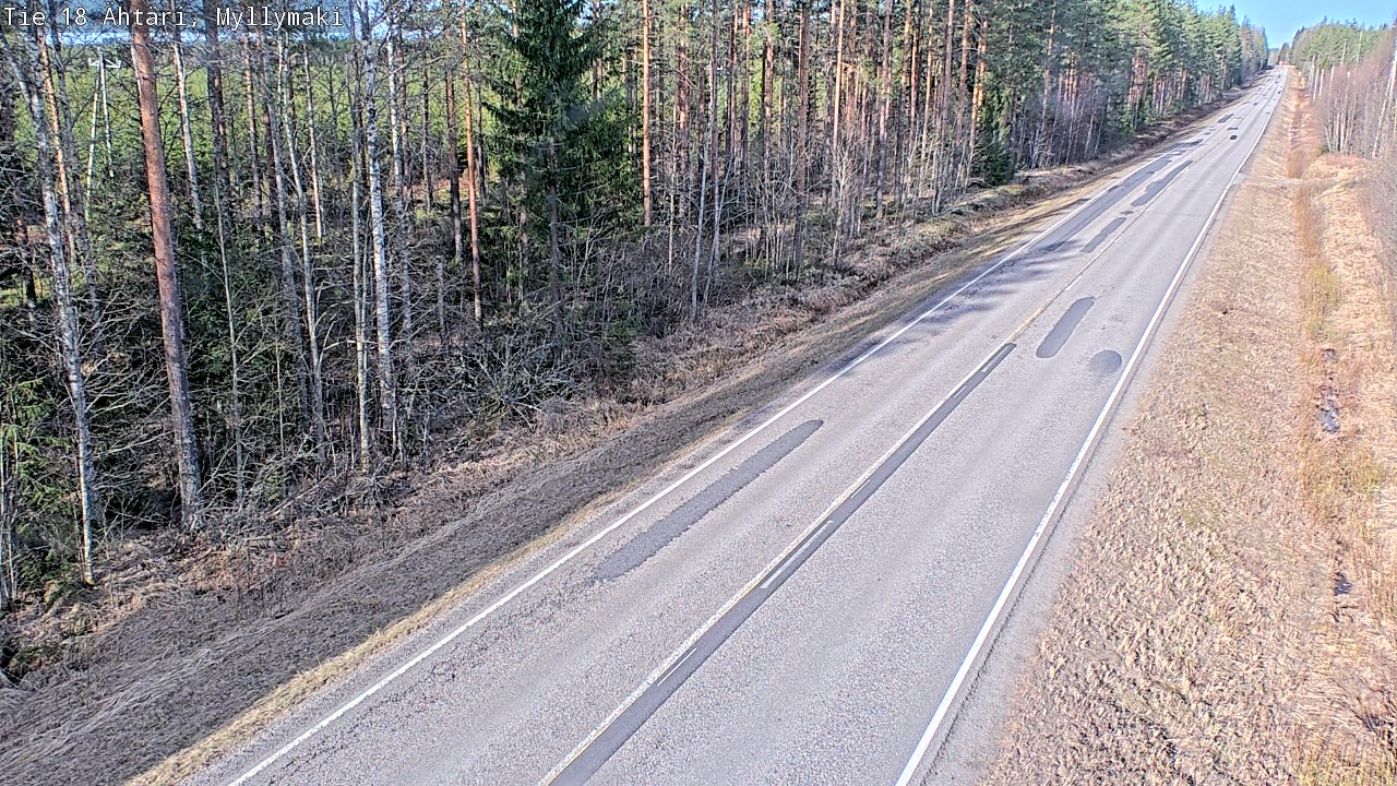 Kelikamerat Kuva Tie 18 Ähtäri, Myllymäki, Ähtäri, Etelä-Pohjanmaa
