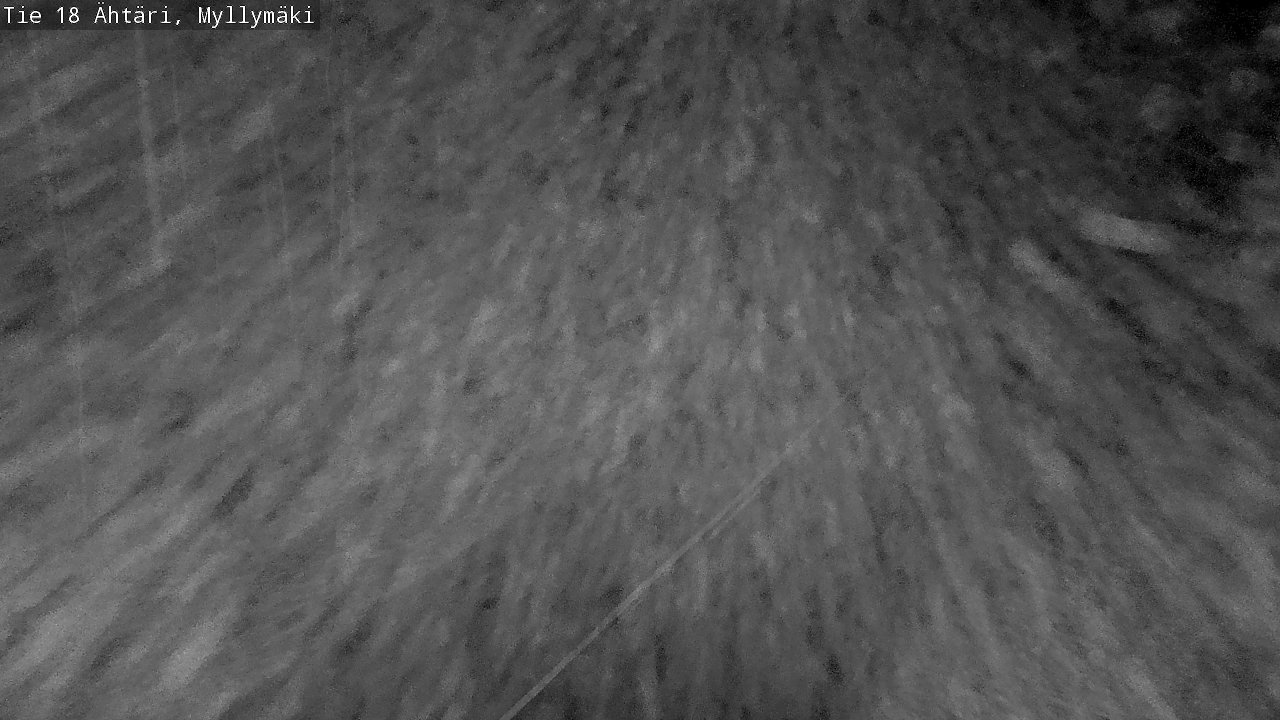 Weather Camera Image Road 18 Ähtäri, Myllymäki, Ähtäri, Etelä-Pohjanmaa