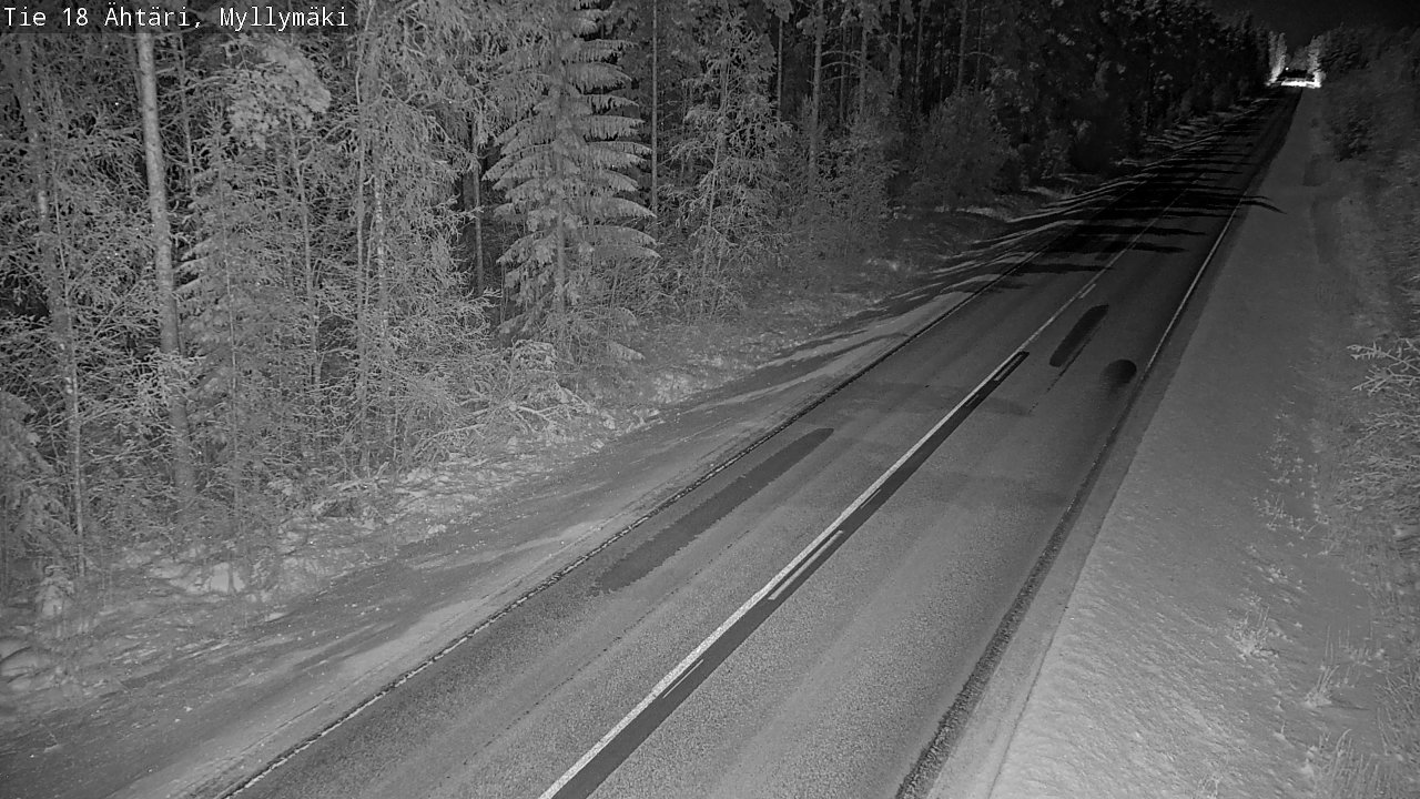 Weather Camera Image Road 18 Ähtäri, Myllymäki, Ähtäri, Etelä-Pohjanmaa