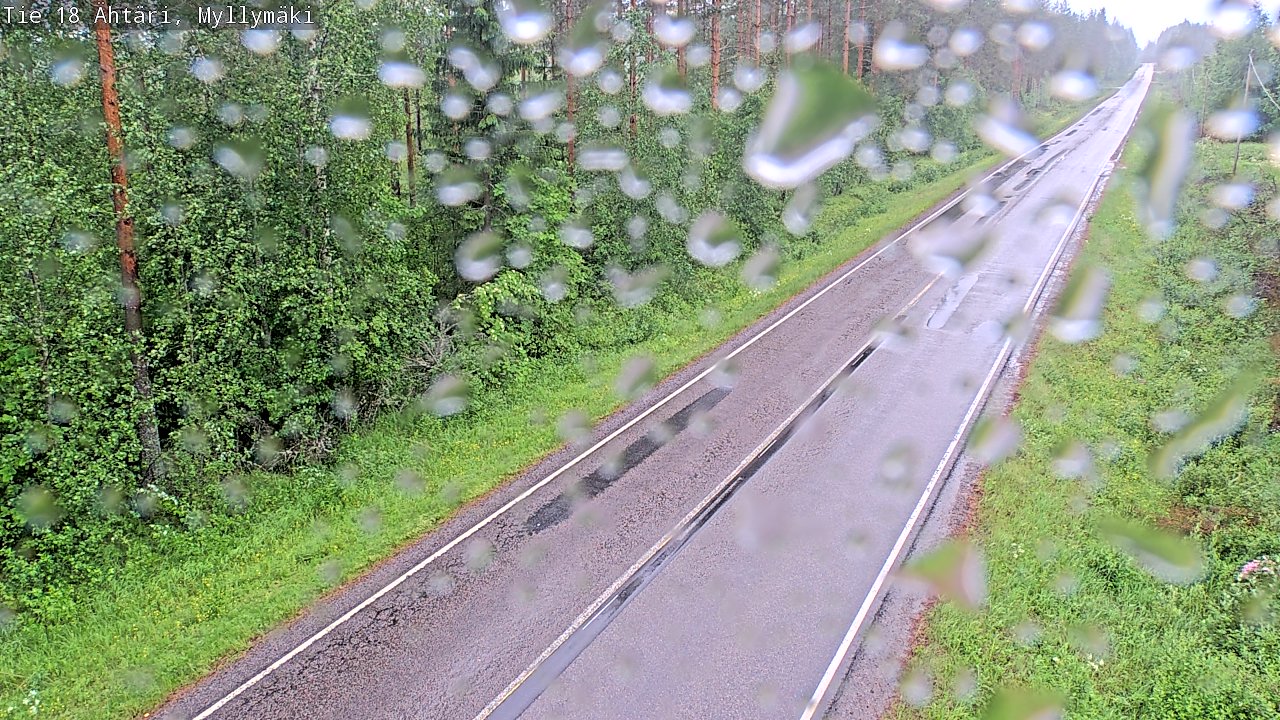 Weather Camera Image Väg 18 Etseri, Myllymäki, Ähtäri, Etelä-Pohjanmaa
