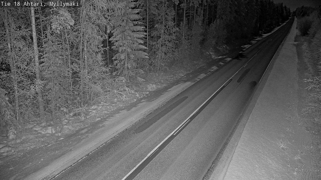 Weather Camera Image Väg 18 Etseri, Myllymäki, Ähtäri, Etelä-Pohjanmaa