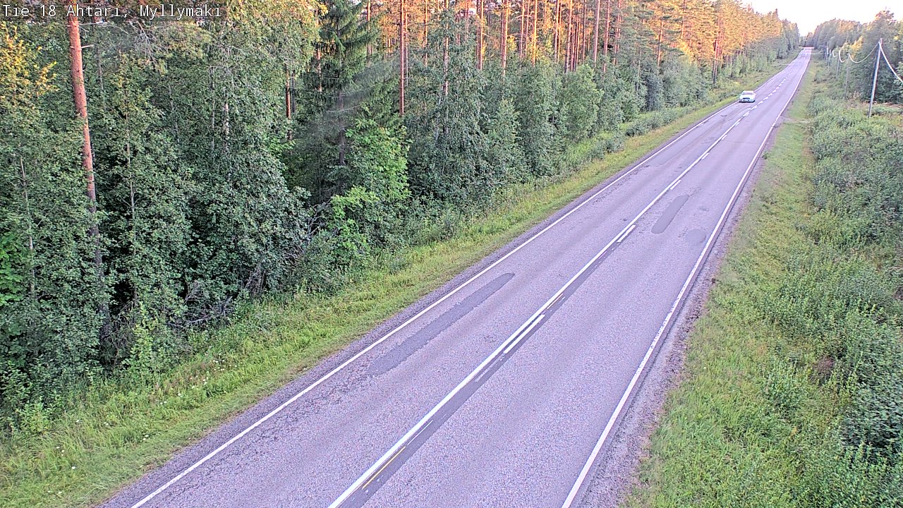 Kelikamerat Kuva Tie 18 Ähtäri, Myllymäki, Ähtäri, Etelä-Pohjanmaa