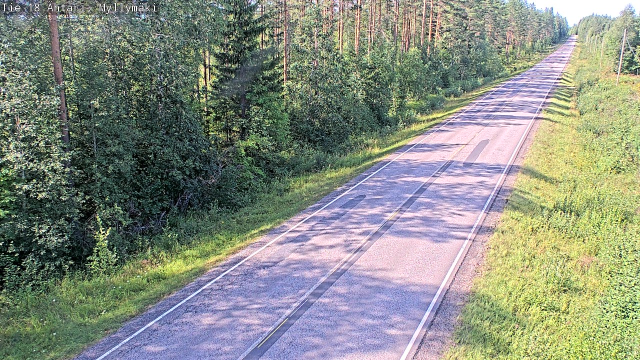 Kelikamerat Kuva Tie 18 Ähtäri, Myllymäki, Ähtäri, Etelä-Pohjanmaa