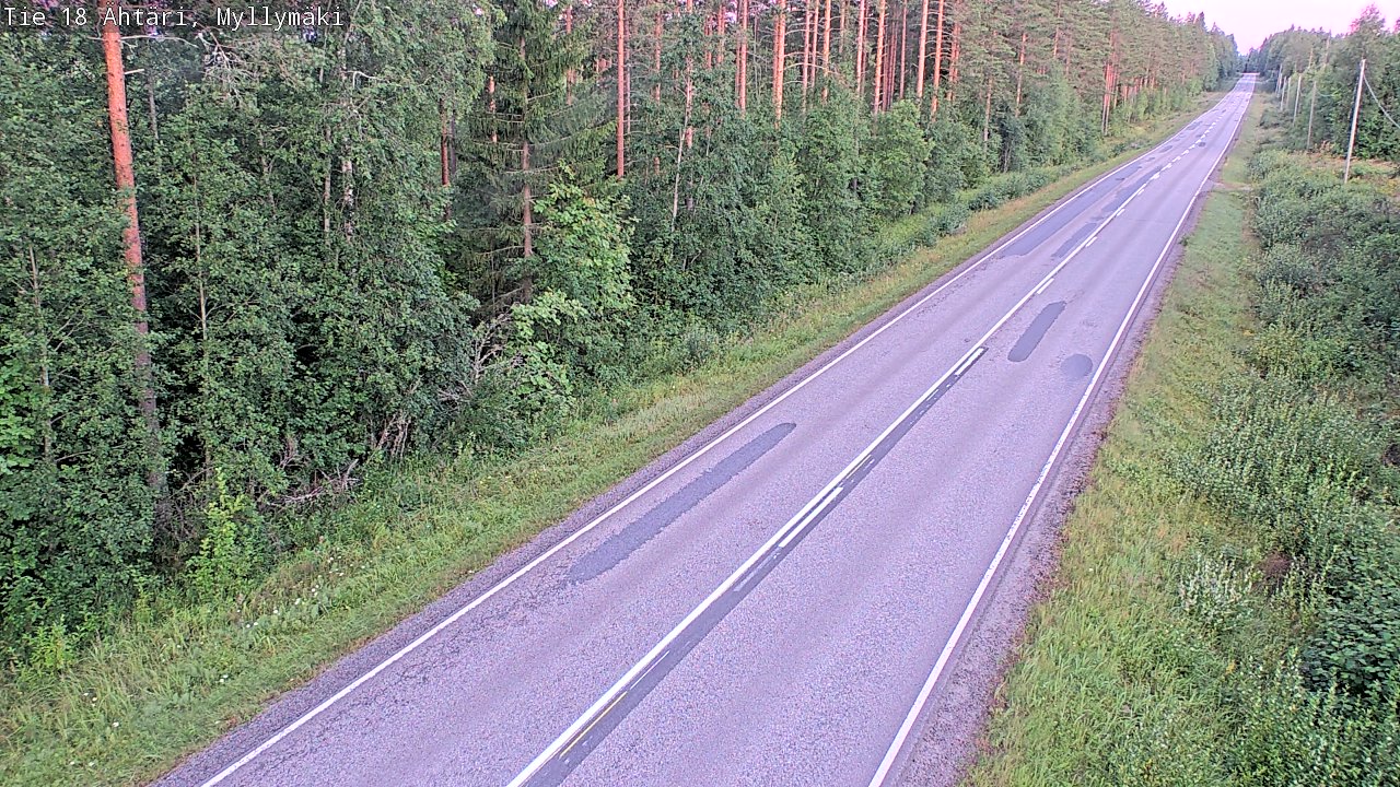 Kelikamerat Kuva Tie 18 Ähtäri, Myllymäki, Ähtäri, Etelä-Pohjanmaa