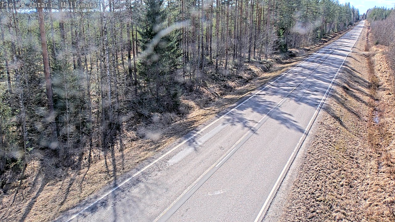 Weather Camera Image Road 18 Ähtäri, Myllymäki, Ähtäri, Etelä-Pohjanmaa